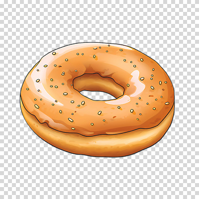 편집이미지 누끼 사람없음 한개 갈색 베이글 PNG 1 빵 컬러 파일형식