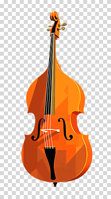 편집이미지 악기 누끼 사람없음 주황색 공연 밴드 첼로 PNG 재즈 콘트라베이스 음악 컬러 현악기 이벤트 파일형식 찰현악기
