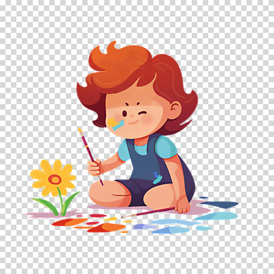 전신 편집이미지 남자 꽃 어린이 놀이 윙크 미술 한명 들기 누끼 소년 물감 유치원 유치원생 붓 그리기 무릎꿇기 PNG 소년한명만 편집소스 식물 1 교육 모션 문화예술 표정 사람 미술도구 남자한명만 소년만 파일형식