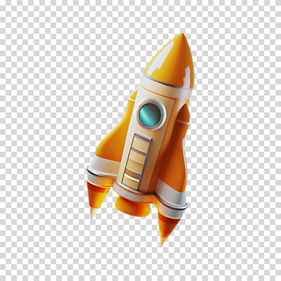 편집이미지 누끼 사람없음 3D 주황색 로켓 발사 우주선 PNG 로켓발사 컬러 우주 디지털합성 파일형식