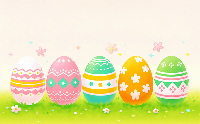 JPG 기독교 일러스트 잔디 사람없음 반짝임 컬러풀 들꽃 화려 부활절계란 국내일러스트 AI일러스트 AI콘텐츠 식물 꽃 종교 컬러 컨셉 모션 부활절 계란 파일형식