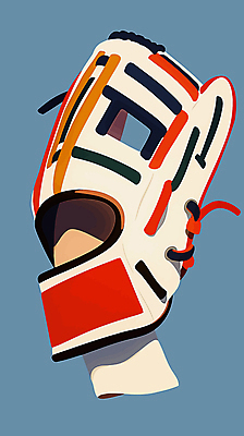 손 일러스트 경기 신체부위 야구 글러브 보호장비 역동적 청록색 국내일러스트 AI파일 스포츠용품 스포츠 컬러 장갑 컨셉 사람 구기 장비 파일형식 벡터