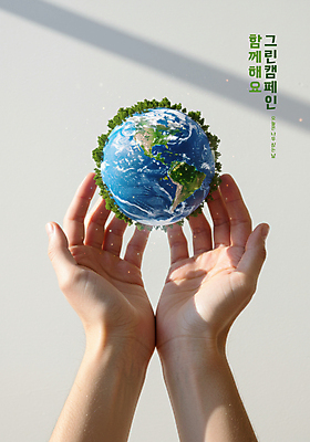 PSD 나무 편집이미지 손 포스터 지구 자연 신체부위 빛 환경 그린캠페인 보호 식목일 환경보전 손모으기 감싸기 이미지편집 식물 기념일 캠페인 컨셉 모션 사람 손짓 사회이슈 생태계 파일형식