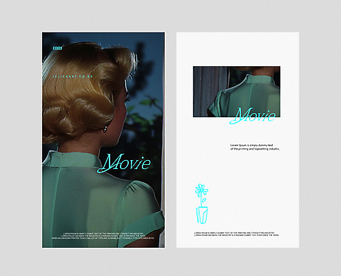 템플릿 여자 꽃 화분 상반신 성인 두명 파란색 세트 빈티지 편지 영화 엽서 의료성형뷰티 성인여자만 이미지템플릿 AI파일 카드프레임 식물 컬러 컨셉 문화예술 프레임 사람 여자만 성인만 파일형식 벡터