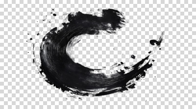 편집이미지 전통 붓터치 서예 누끼 사람없음 검은색 질감 심플 PNG 한국전통 컬러 파일형식