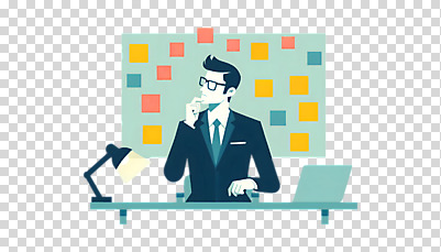 편집이미지 남자 한명 누끼 정장 상반신 성인 노트북 턱괴기 스탠드 업무 비즈니스맨 책상 포스트잇 PNG 성인남자한명만 안경낌 1 옷 안경 가구 비즈니스 모션 조명 사람 전자제품 메모지 작업 직장인 남자한명만 성인남자만 파일형식