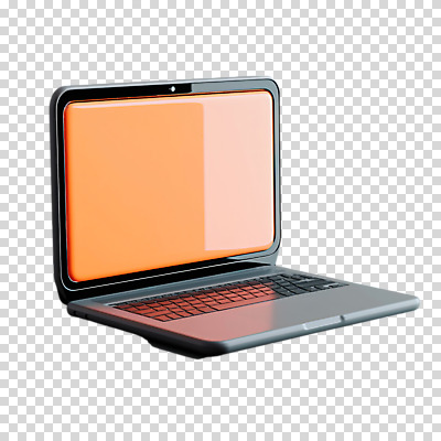 편집이미지 누끼 사람없음 노트북 3D 검은색 빈티지 오브젝트 PNG 컬러 컨셉 전자제품 디지털합성 파일형식