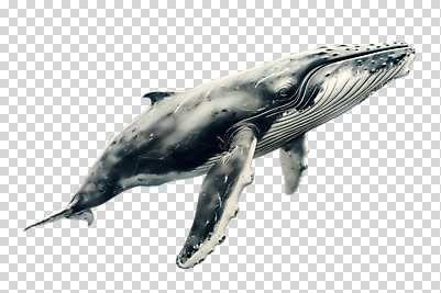 편집이미지 누끼 사람없음 검은색 고래 그림 PNG 컬러 포유류 수중동물 파일형식