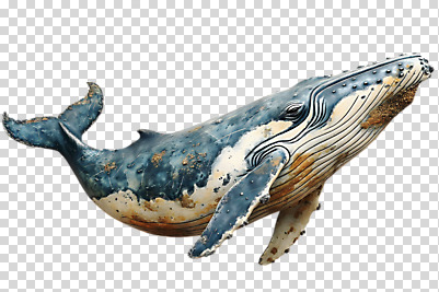편집이미지 누끼 사람없음 파란색 고래 그림 PNG 컬러 포유류 수중동물 파일형식