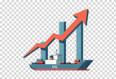 편집이미지 화살표 그래프 누끼 사람없음 석유 상승 PNG 기름값 선박 인플레이션 컨셉 수상교통 경제 가격 파일형식