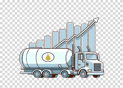 편집이미지 화살표 자동차 그래프 누끼 사람없음 석유 상승 PNG 기름값 탱크로리 인플레이션 육상교통 컨셉 경제 화물차 가격 파일형식