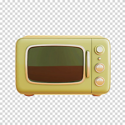 편집이미지 누끼 사람없음 초록색 3D 귀여움 전자레인지 복고 PNG 컬러 컨셉 가전제품 레인지 디지털합성 파일형식