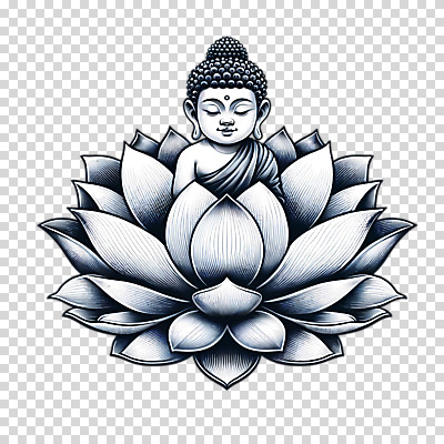 편집이미지 불교 연꽃 누끼 사람없음 불상 명상 부처 PNG 편집소스 꽃 종교 파일형식