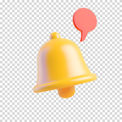 편집이미지 말풍선 누끼 사람없음 노란색 종 메시지 알림 PNG 컬러 파일형식