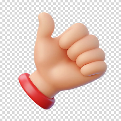 편집이미지 손 누끼 신체부위 3D 최고 따봉 PNG 사람 디지털합성 파일형식