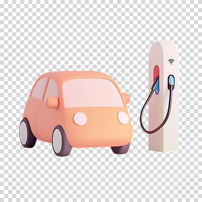 편집이미지 누끼 사람없음 3D 입체 에코 친환경 PNG 전기자동차 충전소 편집소스 자동차 환경 디지털합성 충전 파일형식