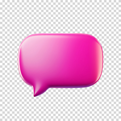편집이미지 분홍색 말풍선 누끼 사람없음 그래픽 3D PNG 컬러 디지털합성 파일형식