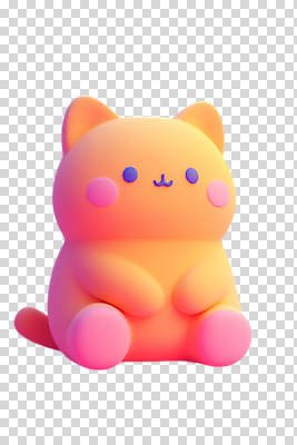 편집이미지 3D캐릭터 누끼 사람없음 3D 귀여움 고양이캐릭터 PNG 캐릭터 동물캐릭터 컨셉 고양이 디지털합성 파일형식