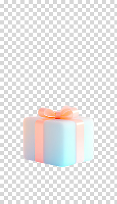 편집이미지 리본 누끼 사람없음 선물상자 3D 축하 신비 PNG 파스텔톤 컬러 컨셉 선물 상자 디지털합성 파일형식