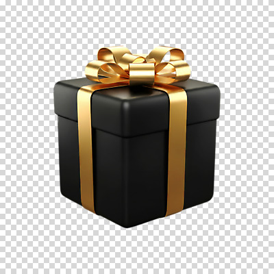 편집이미지 누끼 이벤트 사람없음 선물상자 쇼핑 3D 세일 검은색 금색 고급 입체 디지털합성 PNG 마케팅 블랙프라이데이 컬러 컨셉 데이이벤트 선물 상자 파일형식