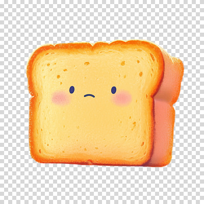 편집이미지 스트레스 피곤 누끼 사람없음 식빵 토스트 PNG 토스트아웃 빵 컨셉 신조어 파일형식