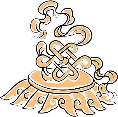 EPS 클립아트 컬러 조각 일러스트 유물 한국 사람없음 조각상 주황색 전시 문화재 오브젝트 작품 예술품 전시품 국내일러스트 전통 아시아 미술 조형물 파일형식 벡터