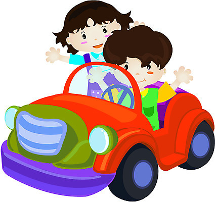 EPS 클립아트 여자 남자 어린이 육상교통 교통수단 교통 일러스트 승용차 자동차 팔벌리기 사람 앉기 소녀 소년 상반신 두명 드라이브 운전 운송업 오픈카 어린이만 국내일러스트 산업 모션 파일형식 벡터