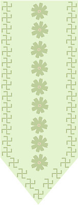 EPS 클립아트 모양 문양 디자인 컬러 백그라운드 무늬 꽃무늬 패턴 일러스트 식물문양 사람없음 연두색 전통문양 국내일러스트 식물 전통 꽃 초록색 파일형식 벡터