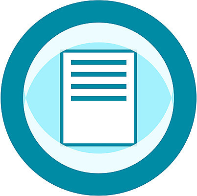 EPS 아이콘 종이 컬러 문구용품 사람없음 사무용품 메모지 원형 편지지 문서 청록색 한장 낱장 2D아이콘 도형 1 편지 오브젝트 파일형식 벡터