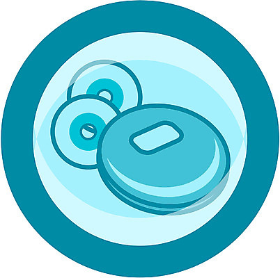 EPS 아이콘 음악 컬러 음향기기 사람없음 음악감상 CD 원형 오브젝트 청록색 시디플레이어 CD플레이어 2D아이콘 도형 문화예술 전자제품 감상 파일형식 벡터