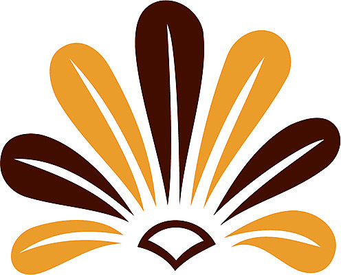 EPS 클립아트 모양 문양 디자인 컬러 백그라운드 무늬 패턴 일러스트 사람없음 갈색 부채모양 국내일러스트 파일형식 벡터