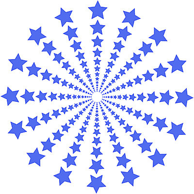 EPS 클립아트 문양 디자인 별 컬러 백그라운드 무늬 패턴 일러스트 사람없음 파란색 원형 도형문양 국내일러스트 자연요소 도형 파일형식 벡터