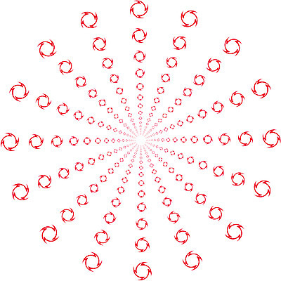 EPS 클립아트 문양 디자인 컬러 백그라운드 무늬 패턴 일러스트 사람없음 빨간색 소용돌이 회오리 원형 도형문양 국내일러스트 도형 파일형식 벡터