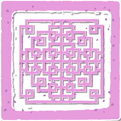 EPS 클립아트 한국문화 한국전통 전통 문양 디자인 컬러 백그라운드 무늬 패턴 일러스트 한국 사람없음 전통문양 보라색 격자 문살무늬 국내일러스트 동양문화 아시아 문살 파일형식 벡터