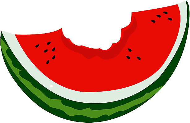 EPS 식물 아이콘 컬러 조각 과일 수박 사람없음 빨간색 초록색 농작물 한조각 2D아이콘 1 농업 파일형식 벡터