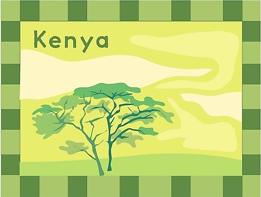 EPS 클립아트 나무 식물 해외 알파벳 영어 나라 컬러 외국문화 여행 백그라운드 일러스트 아프리카 휴가 풍경 사람없음 초록색 관광지 케냐 두그루 지명 국내일러스트 문자 문화 2 파일형식 벡터