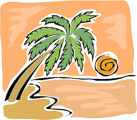 EPS 주간 클립아트 나무 식물 바다 백그라운드 일러스트 자연 하늘 한그루 풍경 해변 사람없음 야외 야자수 태양 일출 노을 일몰 열대식물 국내일러스트 자연요소 1 생태계 파일형식 벡터