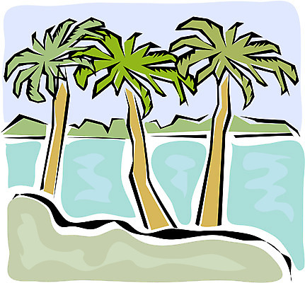 EPS 주간 클립아트 나무 식물 바다 백그라운드 일러스트 자연 여러그루 풍경 사람없음 야외 야자수 열대식물 세그루 국내일러스트 자연요소 다수 3 생태계 파일형식 벡터