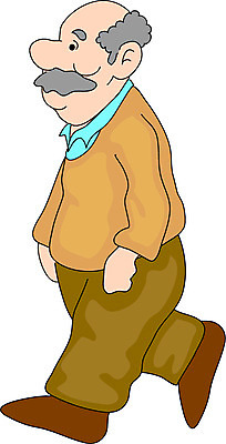 EPS 전신 클립아트 할아버지 노년 남자 일러스트 수염 한명 사람 성인 걷기 실버 대머리 남자만 남자한명만 성인남자만 성인한명만 성인남자한명만 노인만 성인만 노인남자만 노인남자한명만 국내일러스트 1 헤어스타일 모션 파일형식 벡터