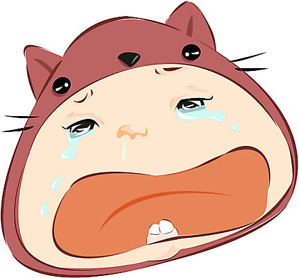 EPS 클립아트 여자 얼굴 일러스트 한명 사람 아기 울음 눈물 동물모자 여자만 여자한명만 아기만 여자아기만 여자아기한명만 국내일러스트 모자_잡화 1 감정 표정 신체부위 파일형식 벡터