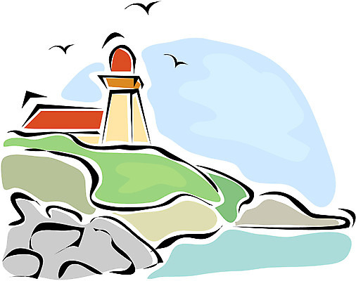 EPS 주간 클립아트 동물 시설물 공공시설 현대건축 건축 바다 백그라운드 일러스트 자연 갈매기 조류 하늘 등대 풍경 사람없음 야외 방파제 국내일러스트 자연요소 건축물 시설 생태계 파일형식 벡터