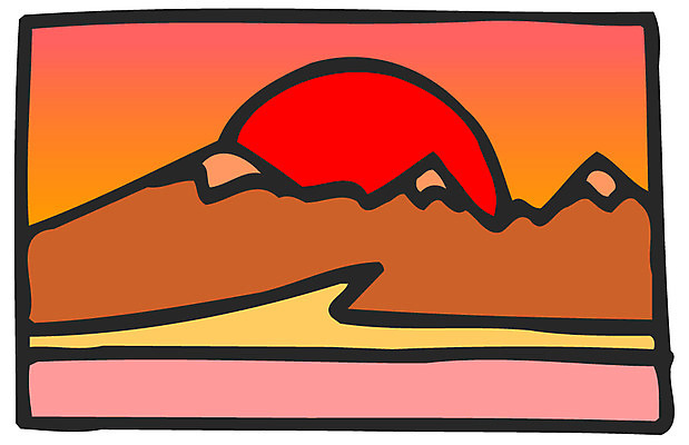 EPS 클립아트 백그라운드 일러스트 자연 하늘 산 풍경 사람없음 야외 태양 일출 노을 일몰 국내일러스트 자연요소 생태계 파일형식 벡터