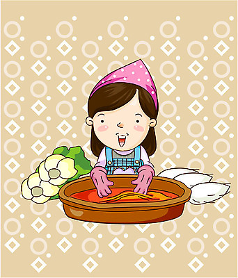 EPS 라이프스타일 여자 가사 일러스트 가족 엄마 김치 한명 사람 20대 성인 무 배추 아줌마 주부 김장 여자만 여자한명만 성인여자만 청년만 청년여자만 성인한명만 청년여자한명만 성인여자한명만 성인만 국내일러스트 1 한식 중년 채소 관계 뿌리채소 청년 생활 파일형식 벡터