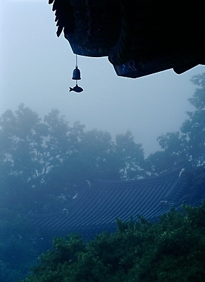 포토 JPG 주간 나무 식물 한국전통 시설물 건축물 건축 종교 고건축 불교 한국건축 종교건축 한옥 기와집 풍경 사람없음 야외 동양건축 안개 종 사찰 사원 처마 경쇠 양수리 풍경종 국내포토 자연요소 전통 비즈니스 날씨 한국 불교용품 양평 파일형식 동양