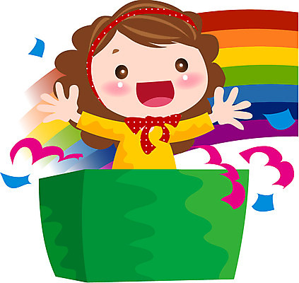 EPS 클립아트 여자 어린이교육 교육 초등학생 어린이 무지개 일러스트 선물 한명 사람 소녀 이벤트 상자 여자만 여자한명만 어린이만 소녀만 소녀한명만 국내일러스트 자연요소 1 학생 파일형식 벡터