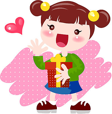 EPS 전신 클립아트 여자 어린이교육 교육 초등학생 어린이 일러스트 선물 한명 서기 사람 소녀 여자만 여자한명만 어린이만 소녀만 소녀한명만 국내일러스트 1 학생 모션 파일형식 벡터