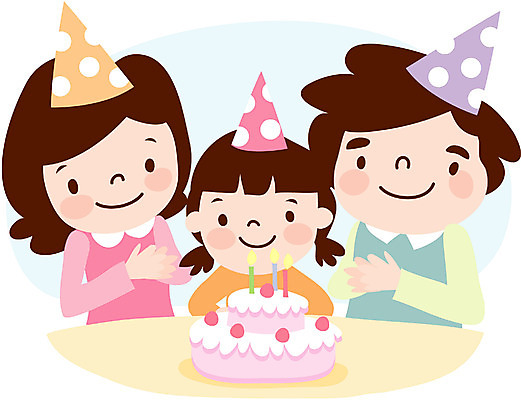 EPS 클립아트 캐릭터 라이프스타일 여자 남자 딸 행복 어린이 일러스트 가족 엄마 사람 소녀 상반신 세명 파티 케이크 화목 자녀 축하 생일 아빠 이벤트캐릭터 일러캐릭터 기념일 감정 컨셉 관계 디저트 이벤트 생활 파일형식 벡터