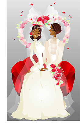 EPS 전신 커플 여자 남자 신부 부케 웨딩드레스 신랑 결혼 일러스트 사랑 사람 앉기 정장 턱시도 성인 두명 소파 장미 로맨틱 하트 성인만 국내일러스트 모양 드레스 옷 꽃 감정 꽃다발 컨셉 의자 관계 모션 이벤트 파일형식 벡터