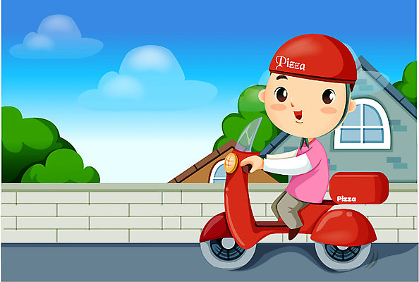 EPS 주간 직업 남자 유니폼 일러스트 피자 한명 사람 20대 성인 야외 스쿠터 오토바이 배달원 배송 아르바이트 남자만 남자한명만 성인남자만 청년만 청년남자만 청년남자한명만 성인한명만 성인남자한명만 성인만 최저임금 비정규직 국내일러스트 자연요소 1 옷 비즈니스 패스트푸드 서양음식 청년 경제 바이크 파일형식 벡터