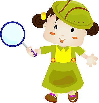 EPS 전신 클립아트 여자 초등학생 어린이 컬러 일러스트 돋보기 한명 서기 들기 사람 소녀 초록색 탐험 관찰 정글탐험 여자만 여자한명만 어린이만 소녀만 소녀한명만 국내일러스트 1 학생 모션 파일형식 벡터